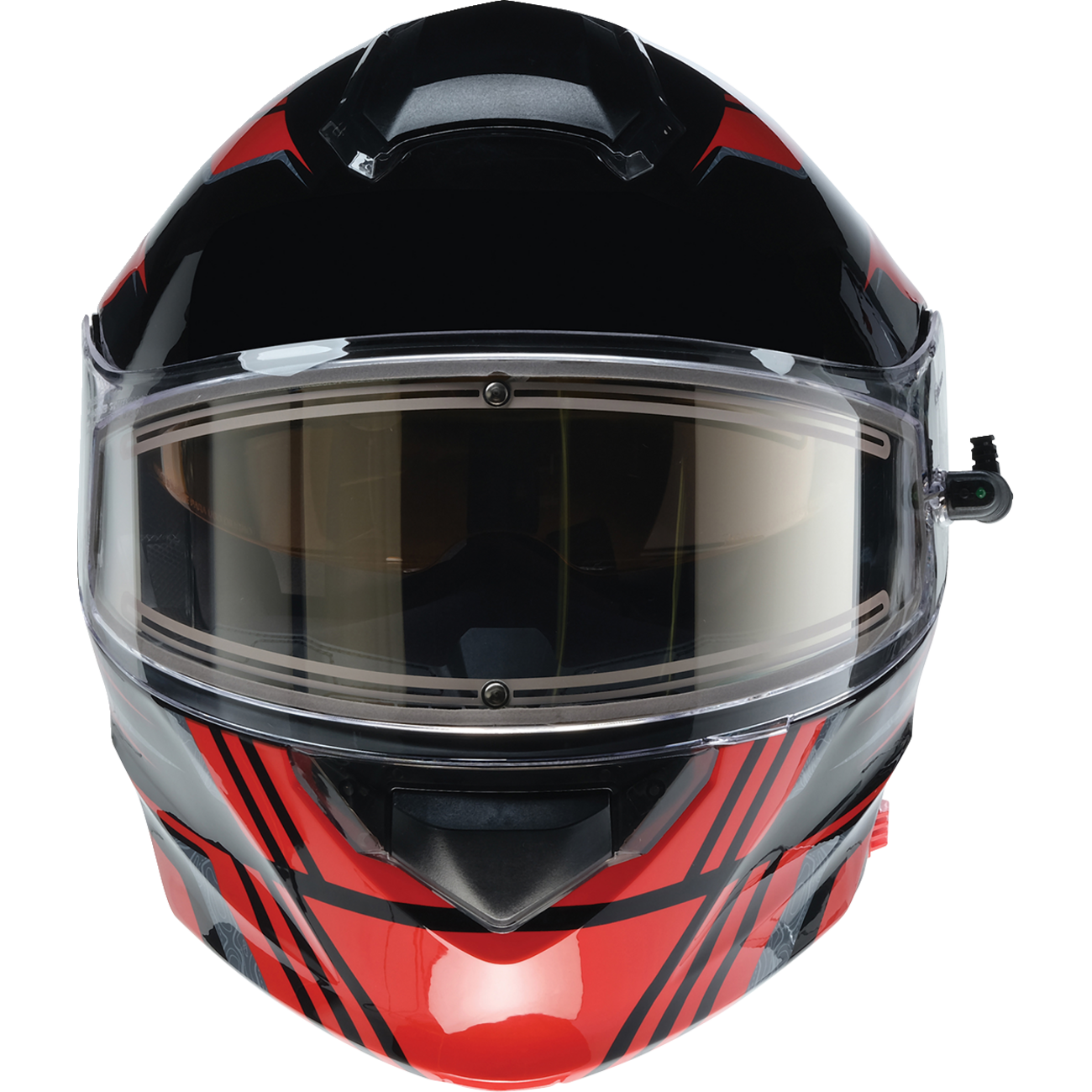 Z1R Solaris 2.0 Helmet - First Tracks - Electric - Dual Pane - Black/Red - XS 0120-0825