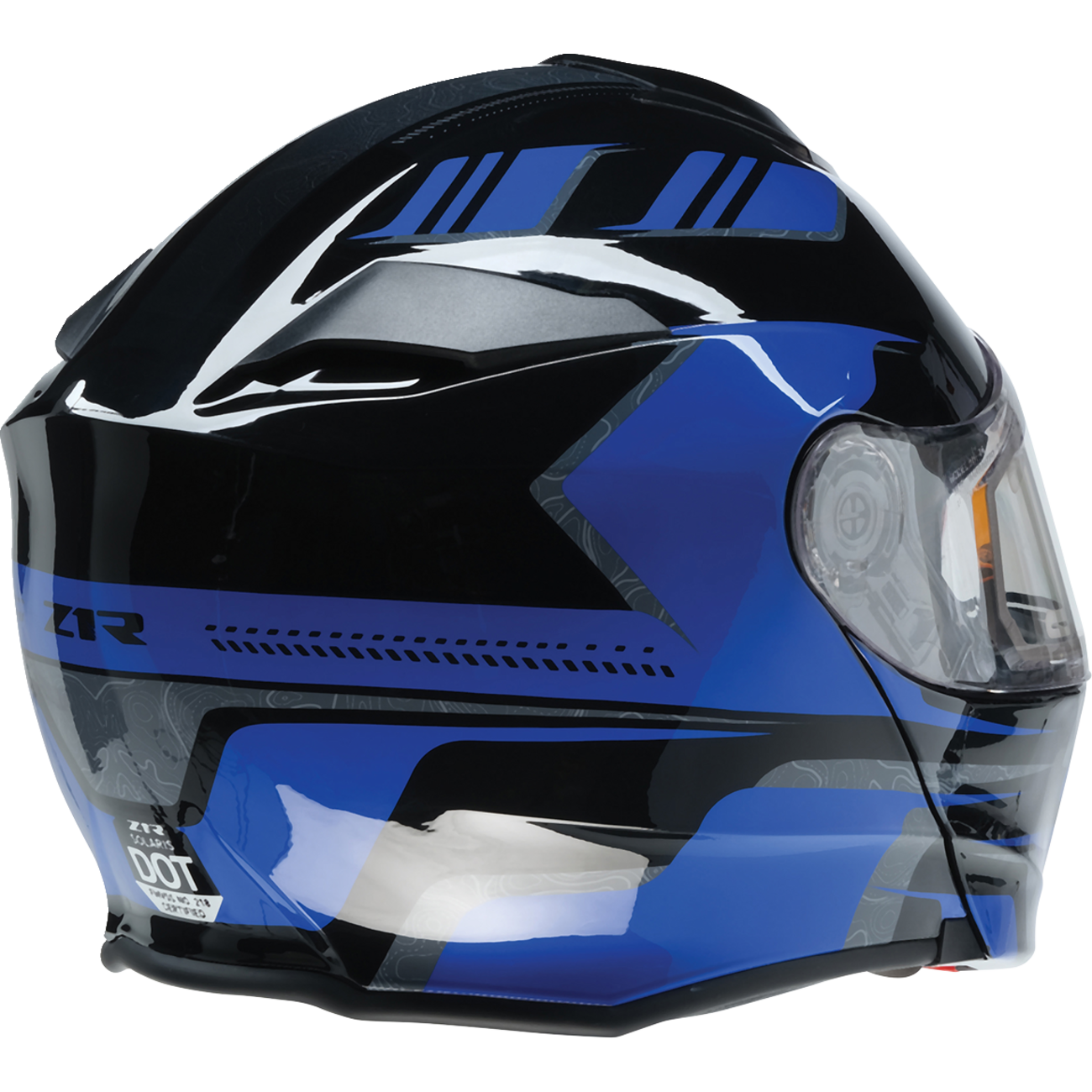 Z1R Solaris 2.0 Helmet - First Tracks - Electric - Dual Pane - Black/Blue - 2XL 0120-0836