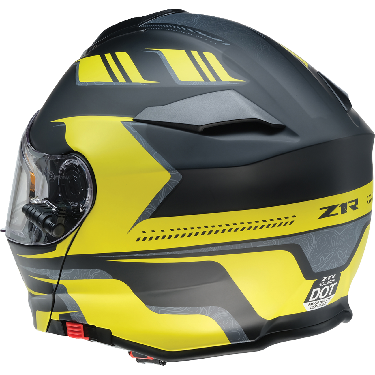 Z1R Solaris 2.0 Helmet - First Tracks - Electric - Dual Pane - Black/Hi-Viz - XL 0120-0841