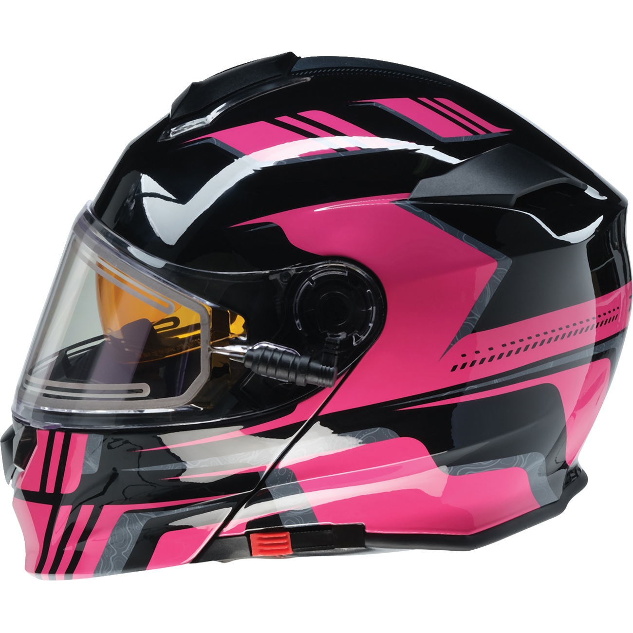 Z1R Solaris 2.0 Helmet - First Tracks - Electric - Dual Pane - Black/Pink - Small 0120-0844