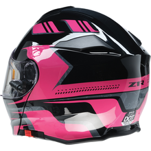 Z1R Solaris 2.0 Helmet - First Tracks - Electric - Dual Pane - Black/Pink - Medium 0120-0845