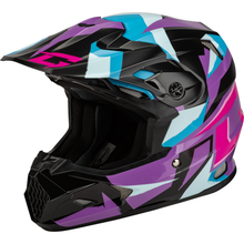 Mx 96 Splinter Helmet Black/Purple/Blue 2x