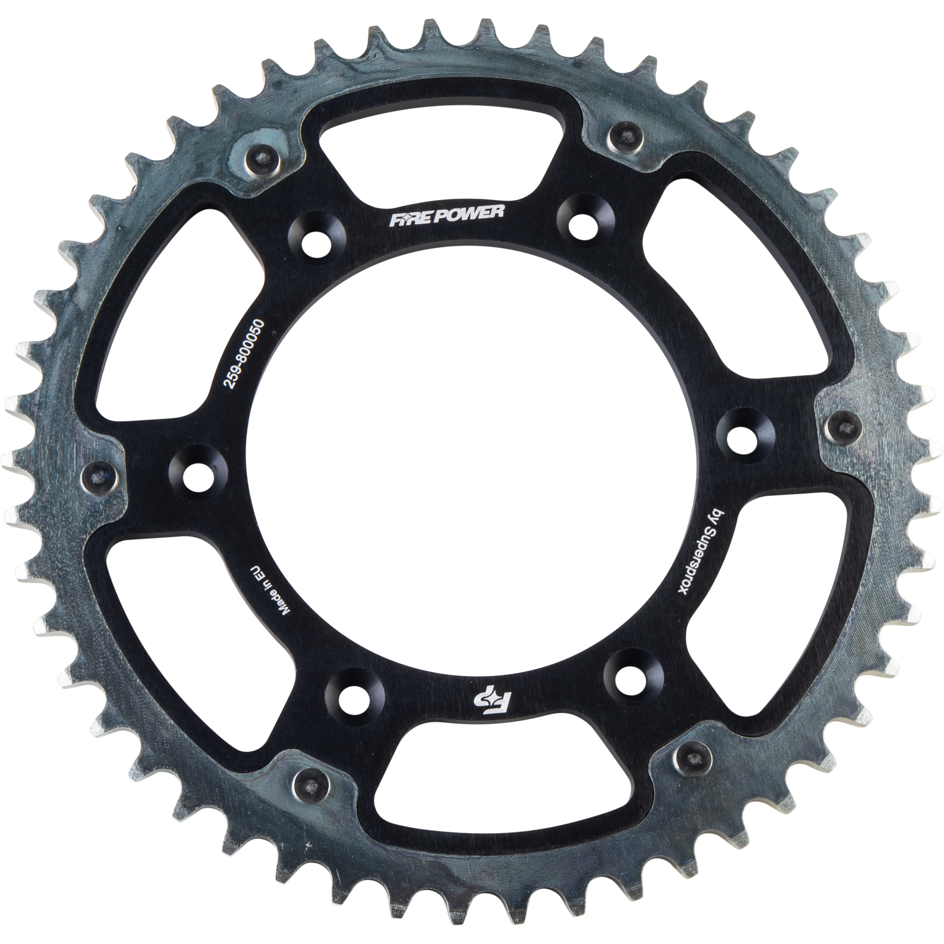 Rear Sprocket Hybrid 50t Blk/Sil