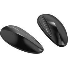 Mirror Block Off Plates Pair Black Hon