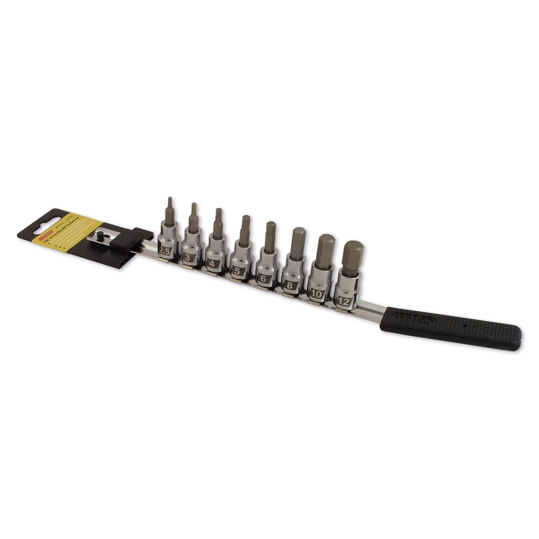 Socket Bit Set 8pc Hex Metric