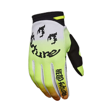 FOX RACING 180 HELLO FUTURE GLOVE - WHT/YLW