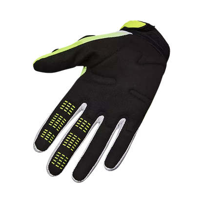 FOX RACING 180 HELLO FUTURE GLOVE - WHT/YLW