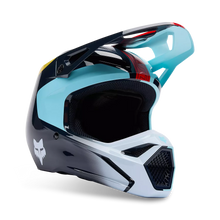 FOX RACING YTH V1 ELEVATED HELMET - LT BLU - 33549-116