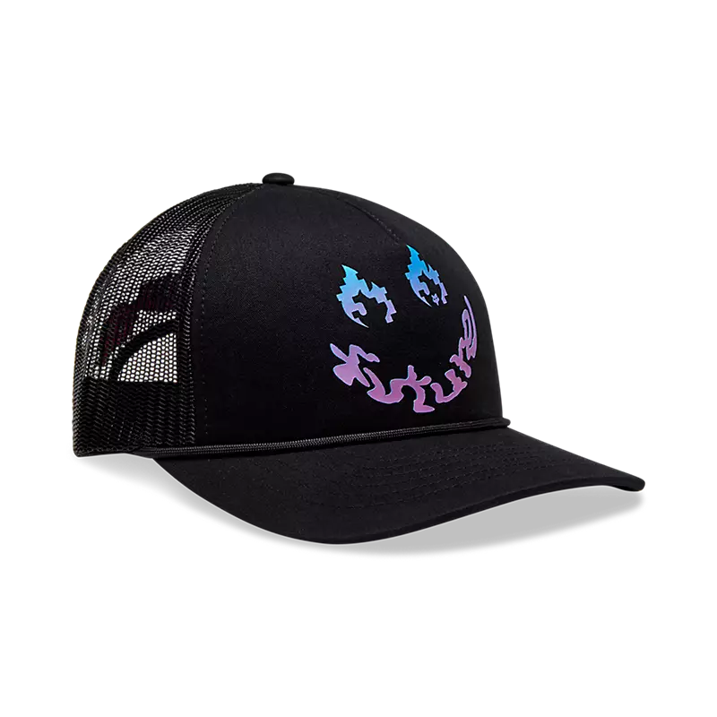 FOX RACING WOMENS HELLO FOX TRUCKER HAT BLK SIZE OS
