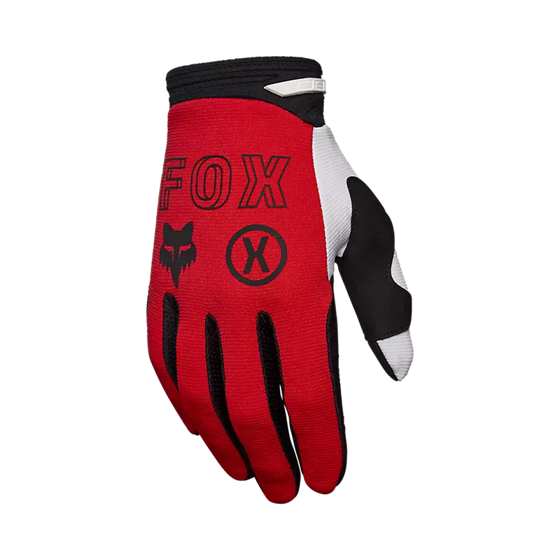 FOX RACING 180 FLOW GLOVE - FLO RED