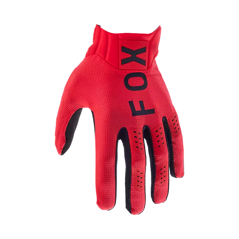 FOX RACING FLEXAIR GLOVE - FLO RED