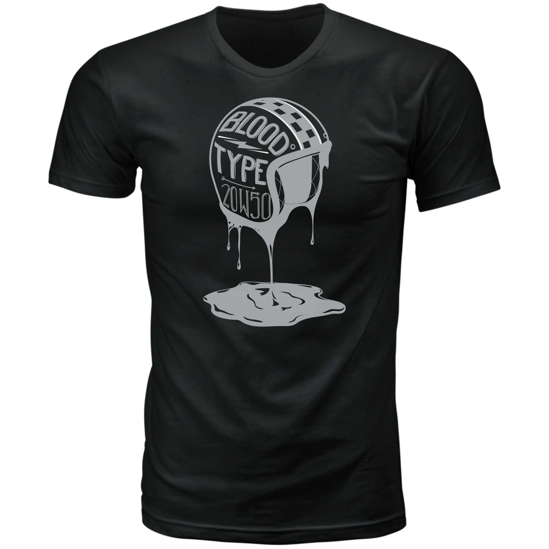 Blood Type Tee Black 3x