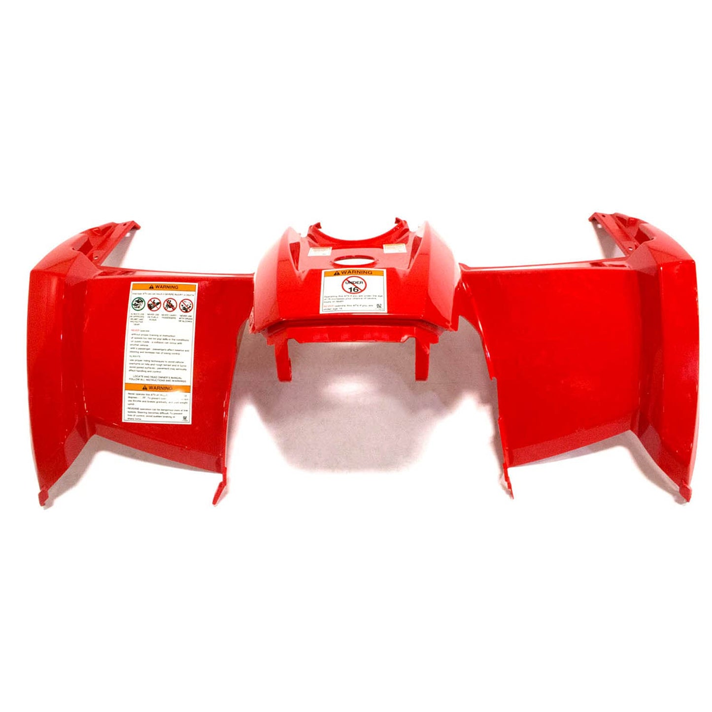 Polaris Off Road Cab Assembly, Front, Indy Red, Genuine OEM Part 2634094-293, Qty 1