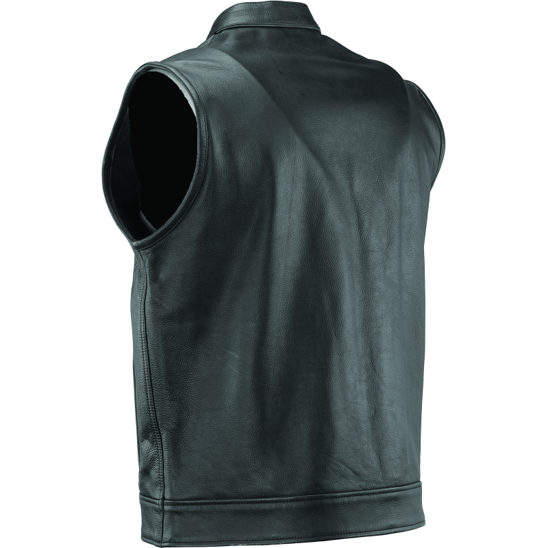 Kuryakyn Leather By River Road Vandal Club Vest Black - Small