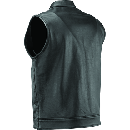 Kuryakyn Leather By River Road Vandal Club Vest Black - Small