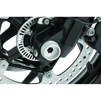 Kuryakyn Lodestar Front Axle Slider Silver