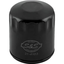 S&S Cycle 99-18 BT/2017+ M8/X-Wedge Black Oil Filter - 12 Pack