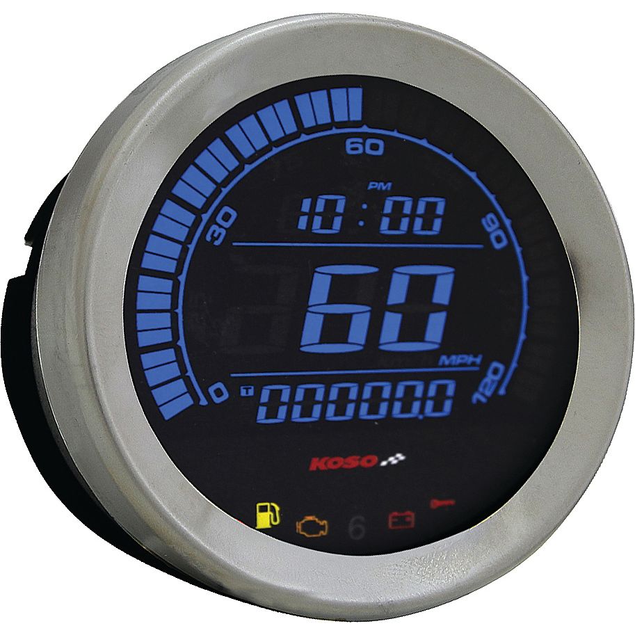 
                      
                        Digital Gauge Cluster Silver Bezel 04 13 Flht And Fltr
                      
                    