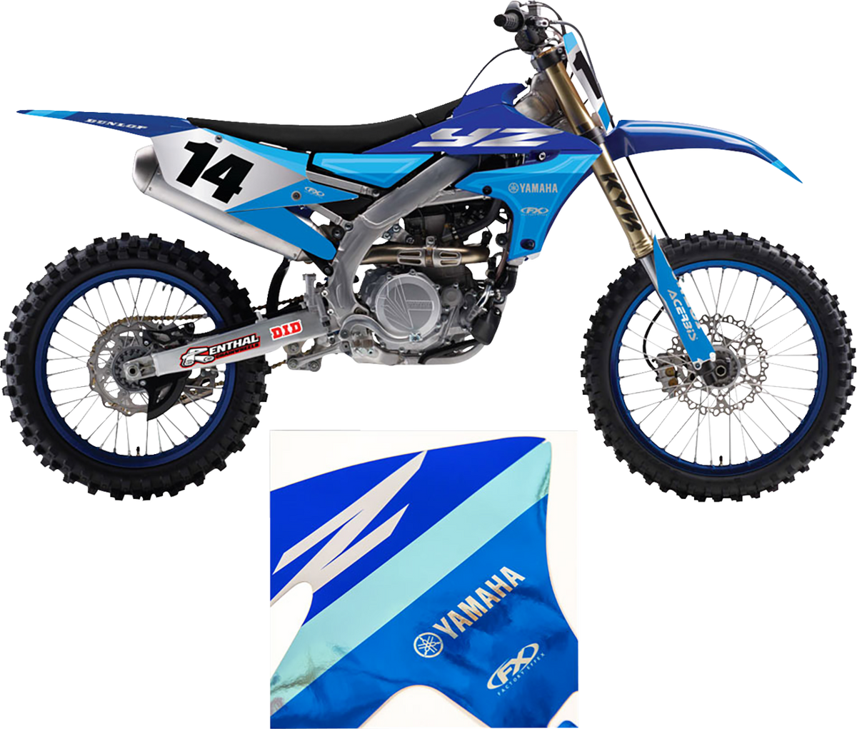 FACTORY EFFEX Candy Chrome Series Shroud/Airbox Graphics Kit - Yamaha - YZ '14-'18 27-03206