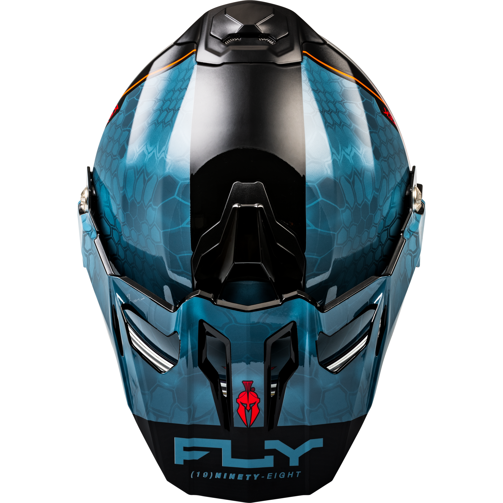 Trekker Cw Conceal Helmet Dual Shld Slate/Black/Red Sm