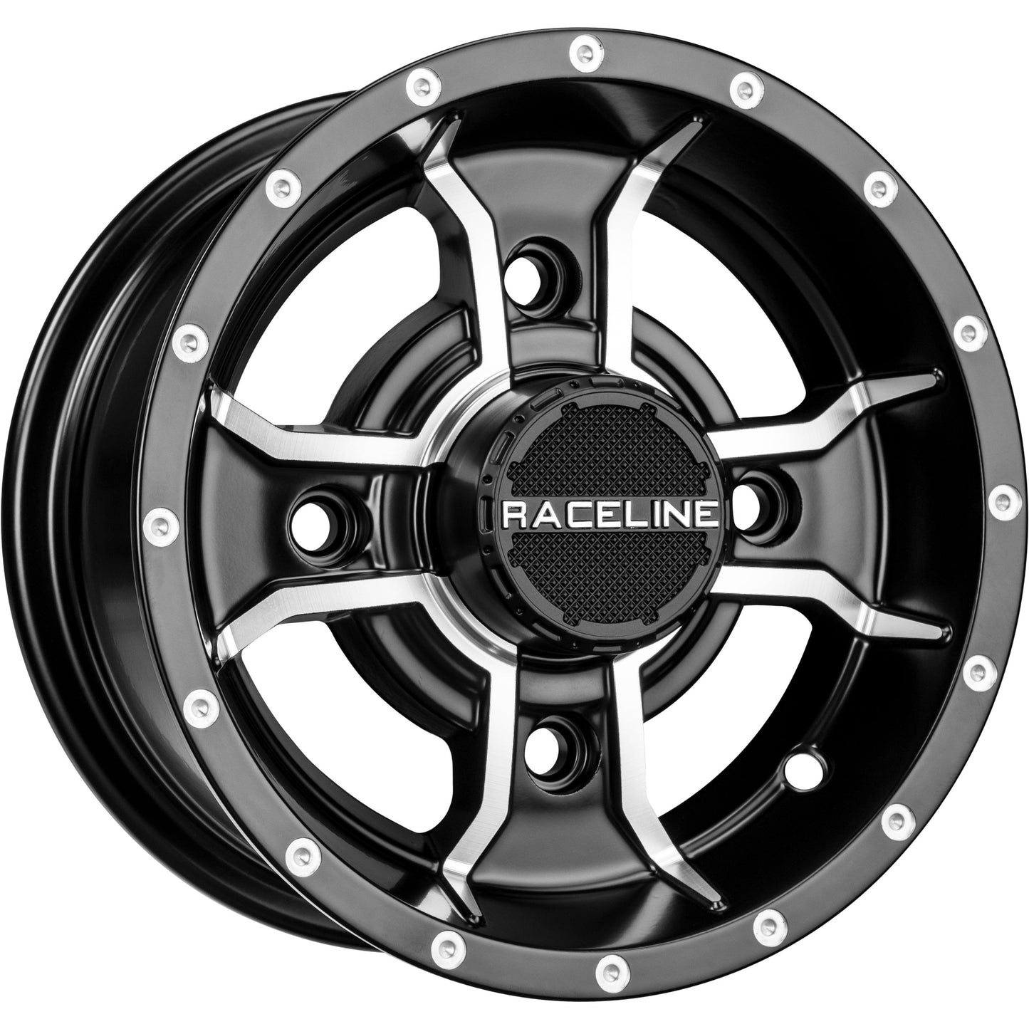 Mamba Sport Wheel 10x5 4/144 3+2 Blk/Machined
