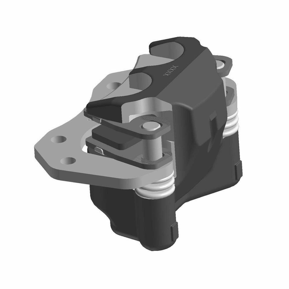 Polaris ATV Caliper Assembly, Grooved, Genuine OEM Part 1912762, Qty 1