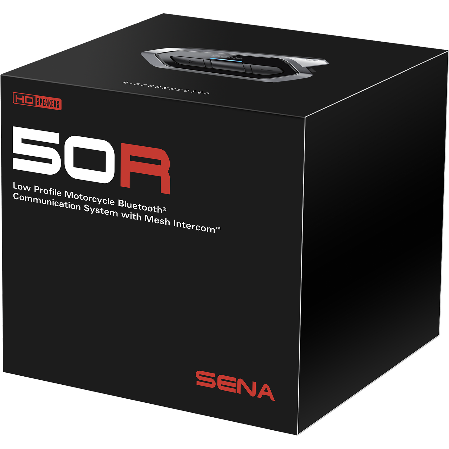 50r Hd Bluetooth Comm System With Mesh Intercom Single