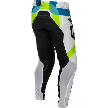 Lite Le Current Pants White/Lime/Blue Sz 32