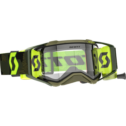 Prospect Super Wfs Goggle Kaki Grn/Neon Ylw Clear Works