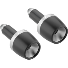 Bar Ends Pair Silver