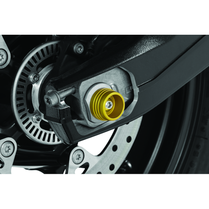 Kuryakyn Lodestar Rear Axle Slider Gold