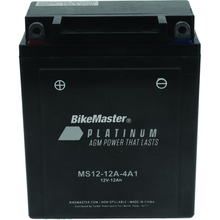 BikeMaster AGM Battery - MS12-12A-4A1