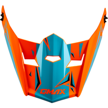 Youth Mx 46y Unstable Visor Hi Vis Orange/Blue Ys Yl