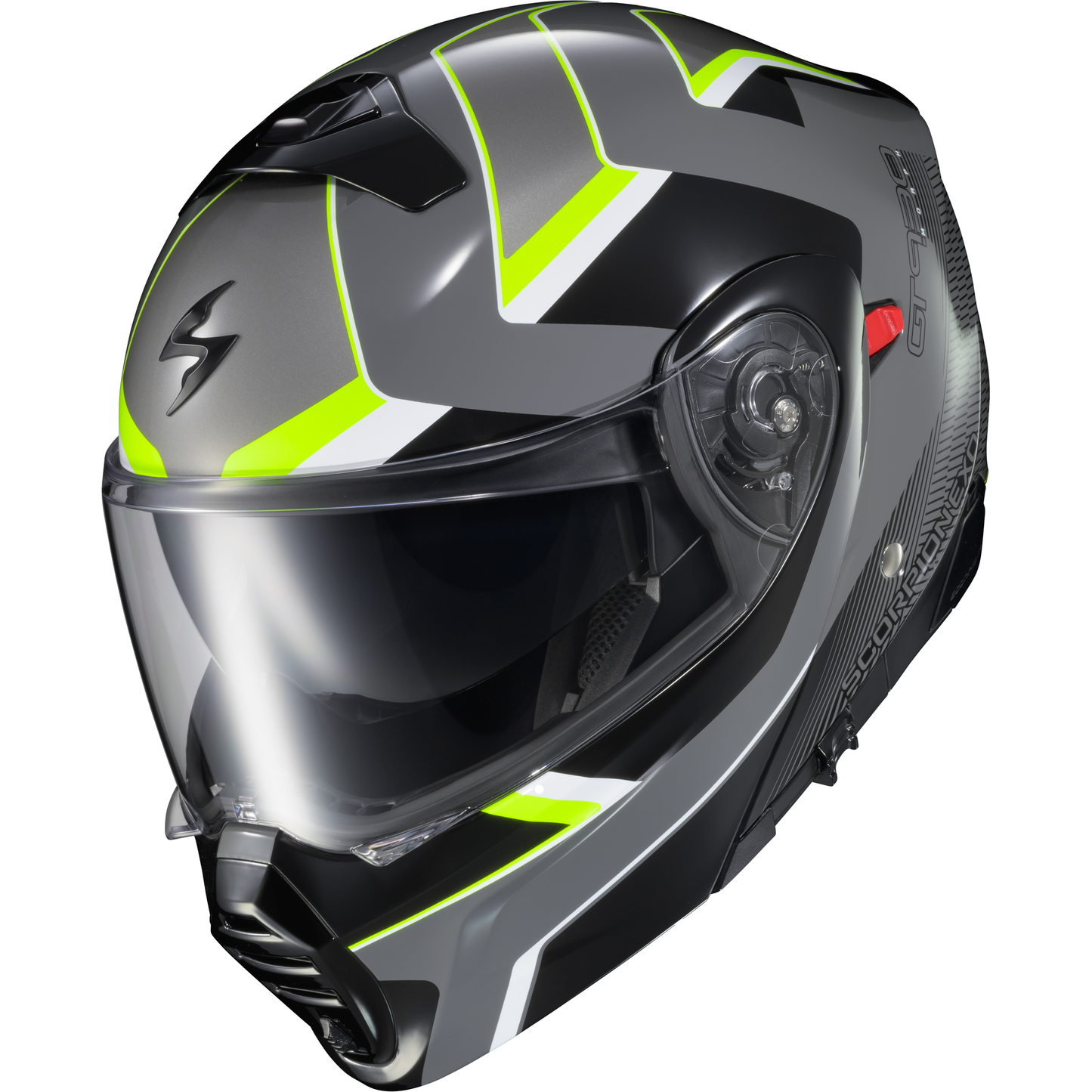 Exo Gt930 Transformer Helmet Morph Grey/Hi Viz Sm