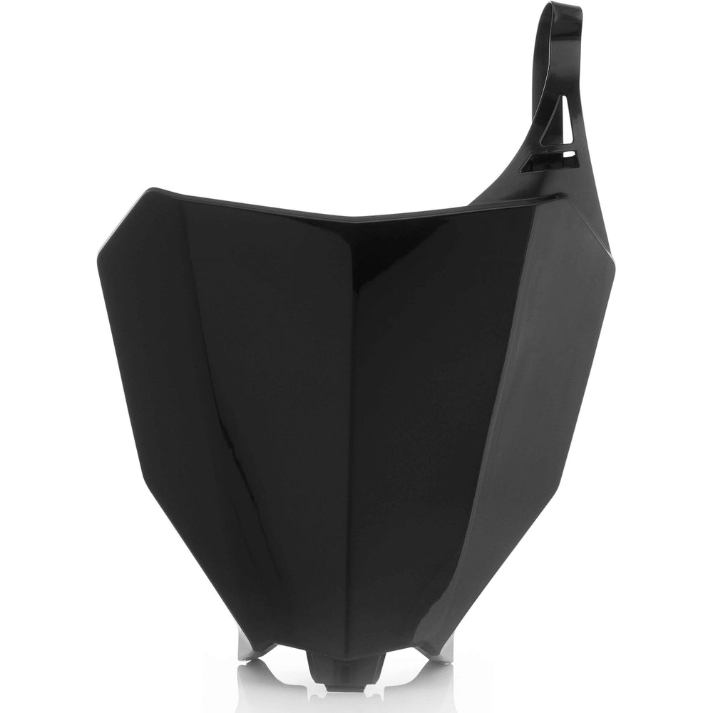 Front Number Plate Black