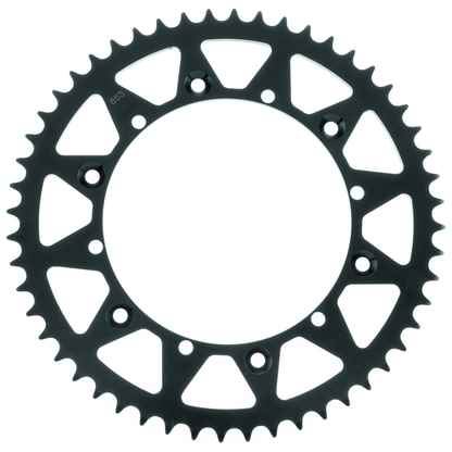 BikeMaster Yamaha Rear Steel Sprocket 520 52T - Black
