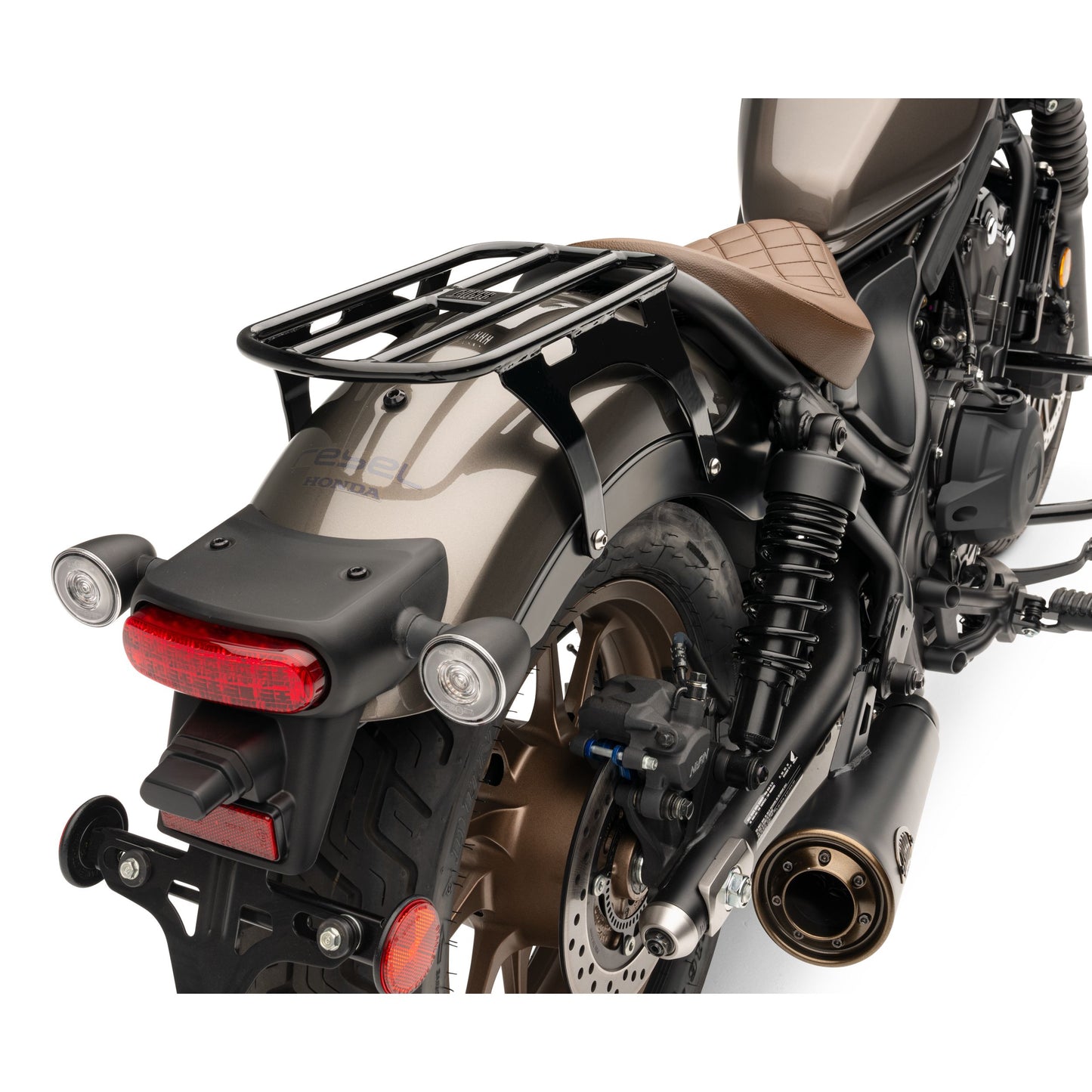 Solo Luggage Rack Tube Black Hon Rebel 300/500