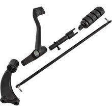 Forward Control Kit Xl 04 13 Blk W/Rubber Band Pegs