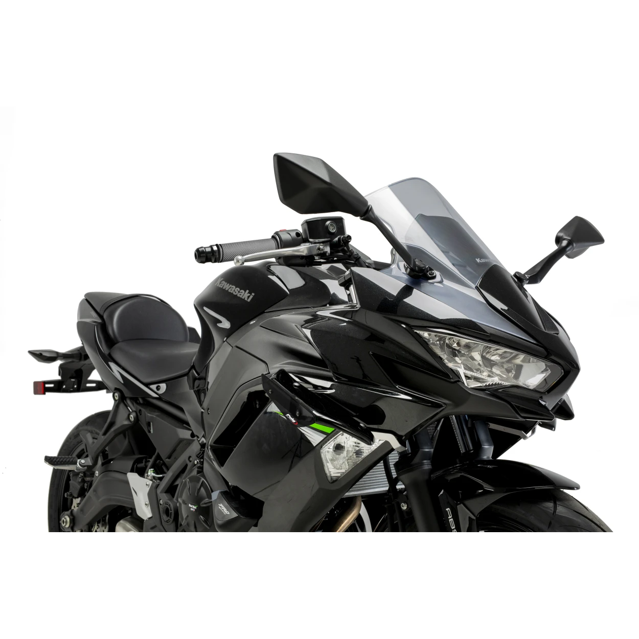 Sport Side Spoilers Black Kaw