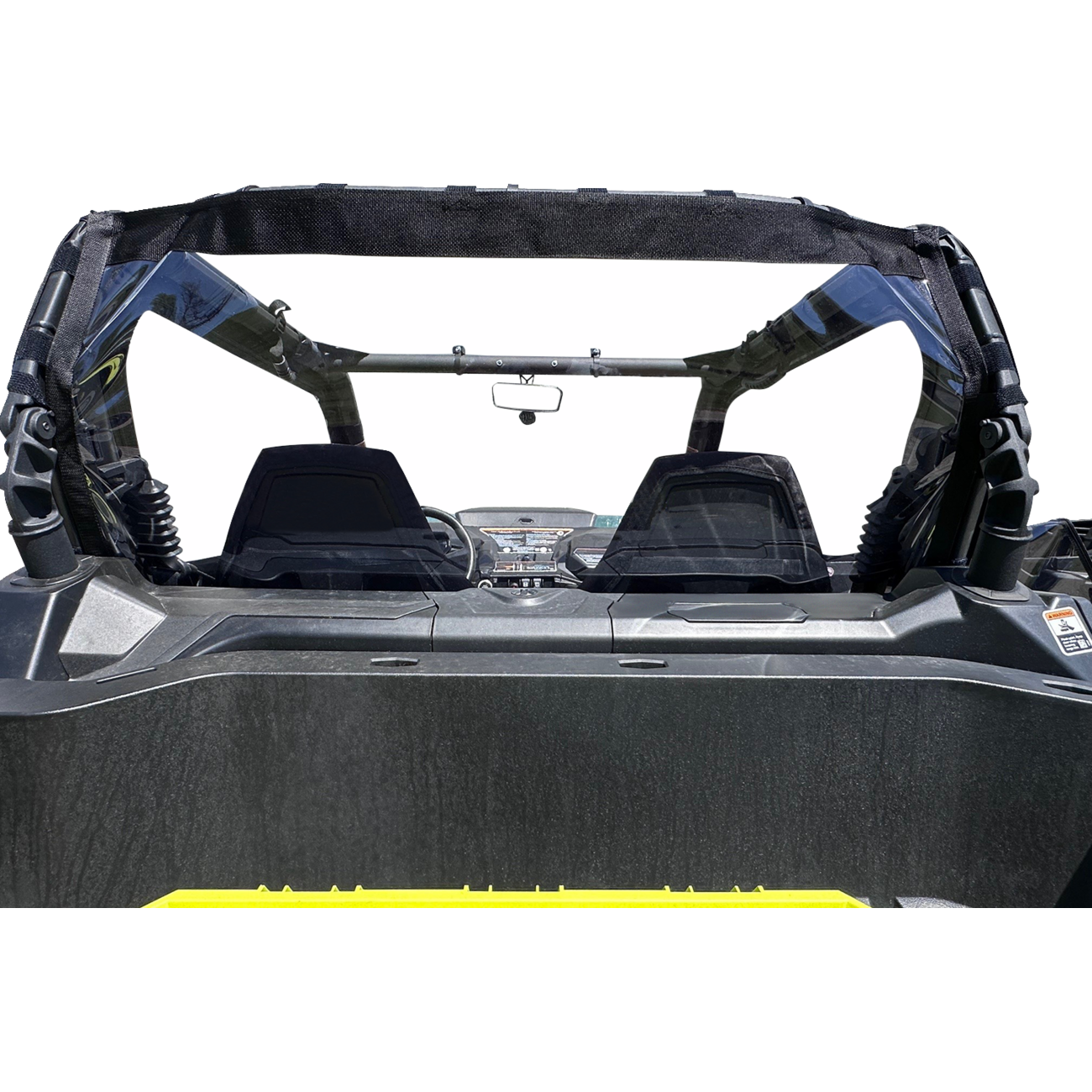 MOOSE OFFROAD Rear Windscreen - Commander/Maverick NCOMRW-11