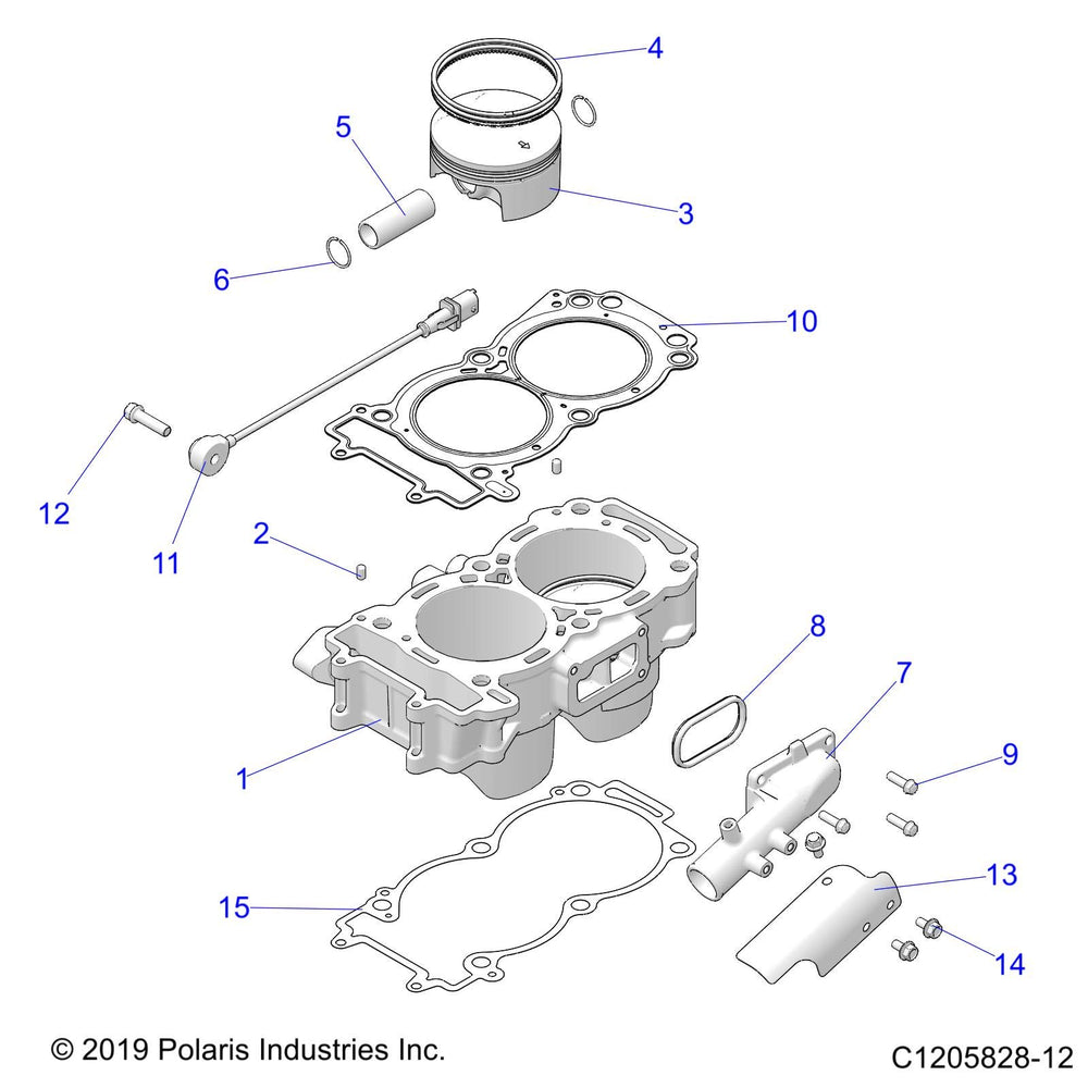 
                      
                        Polaris RZR Cylinder Assembly, Genuine OEM Part 3023035, Qty 1
                      
                    