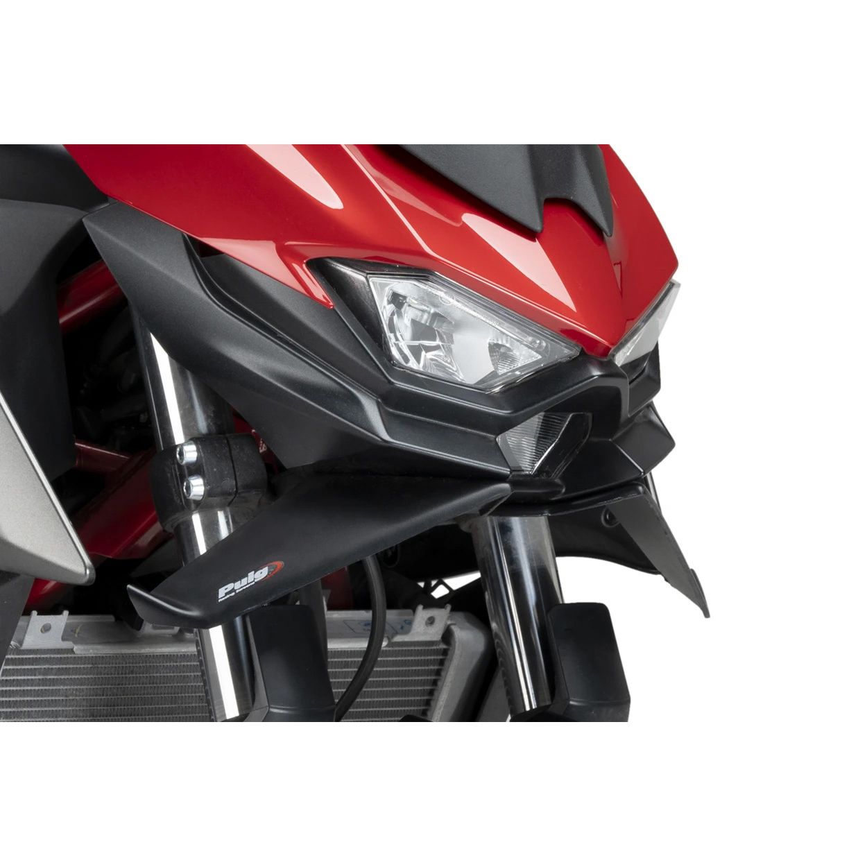 Downforce Front Spoiler Matte Black Kaw