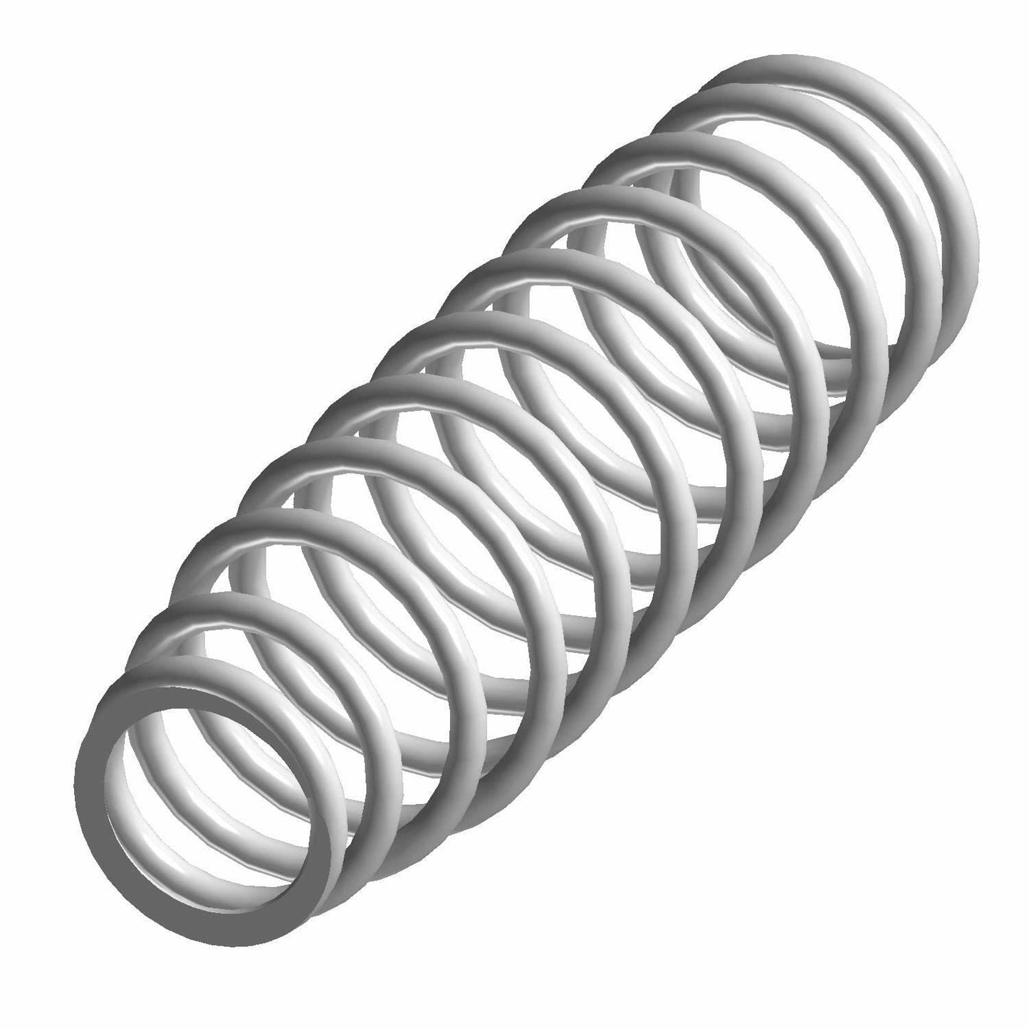 Polaris ATV Compression Spring 60#, Medium Gloss Black, Genuine OEM Part 7043399-067, Qty 1