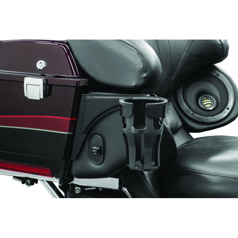 Kuryakyn Reflex Drink Holder-Passenger Mount Black