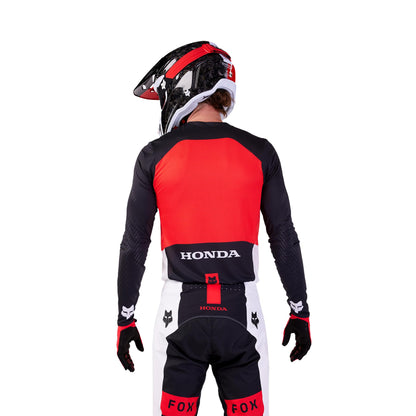 Fox Racing Black/Red/White Flexair Honda Motocross Jersey