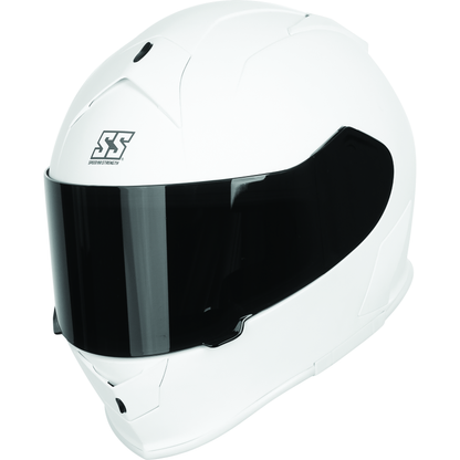 Speed Helmet and Strength SS900 Solid Speed Helmet Matte White - Small