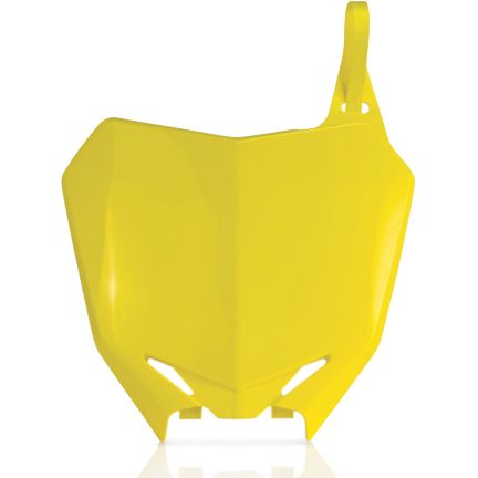 Front Number Plate Yellow