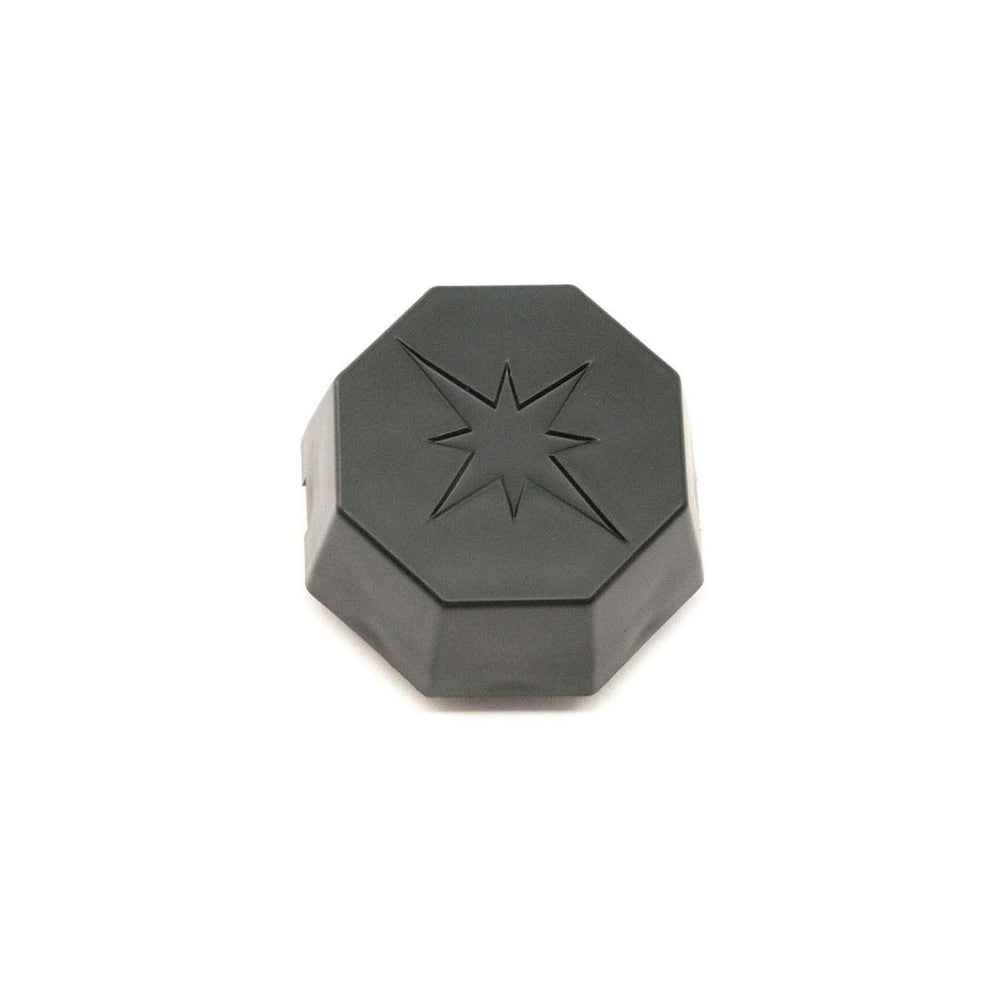Polaris ATV Hub Cover, Matte Black, Genuine OEM Part 5451374-458, Qty 1