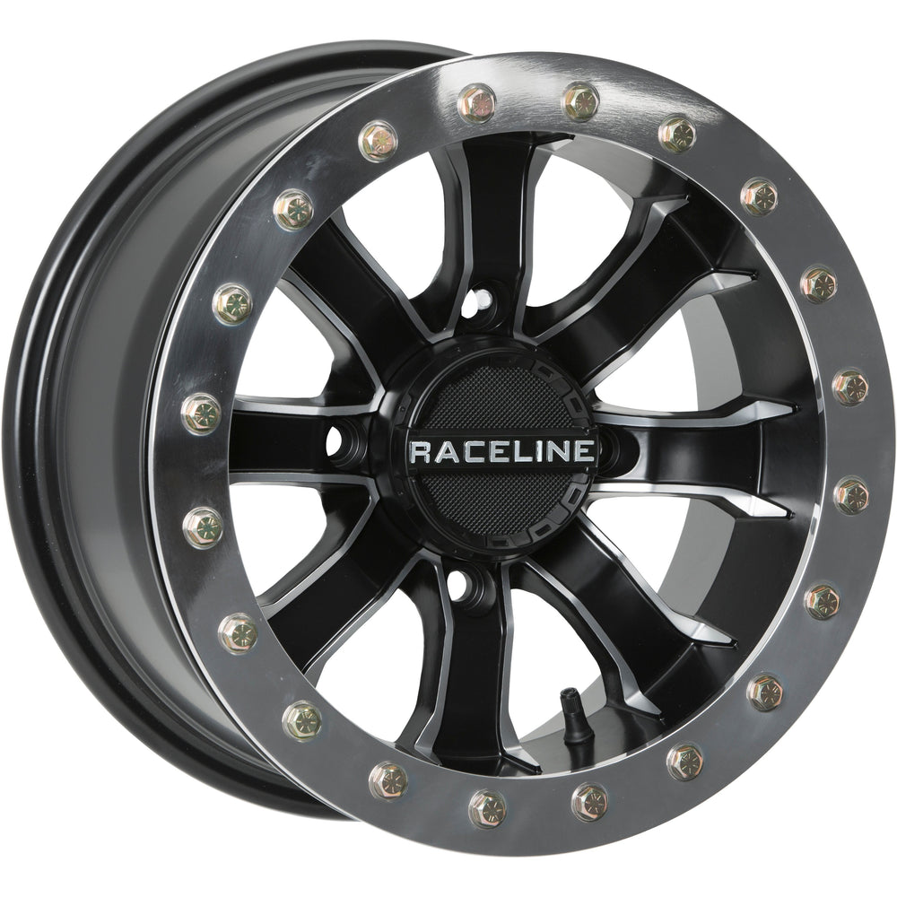 Mamba Bdlk Wheel 14x8 4/110 4+4 (0mm) Blk/Machined