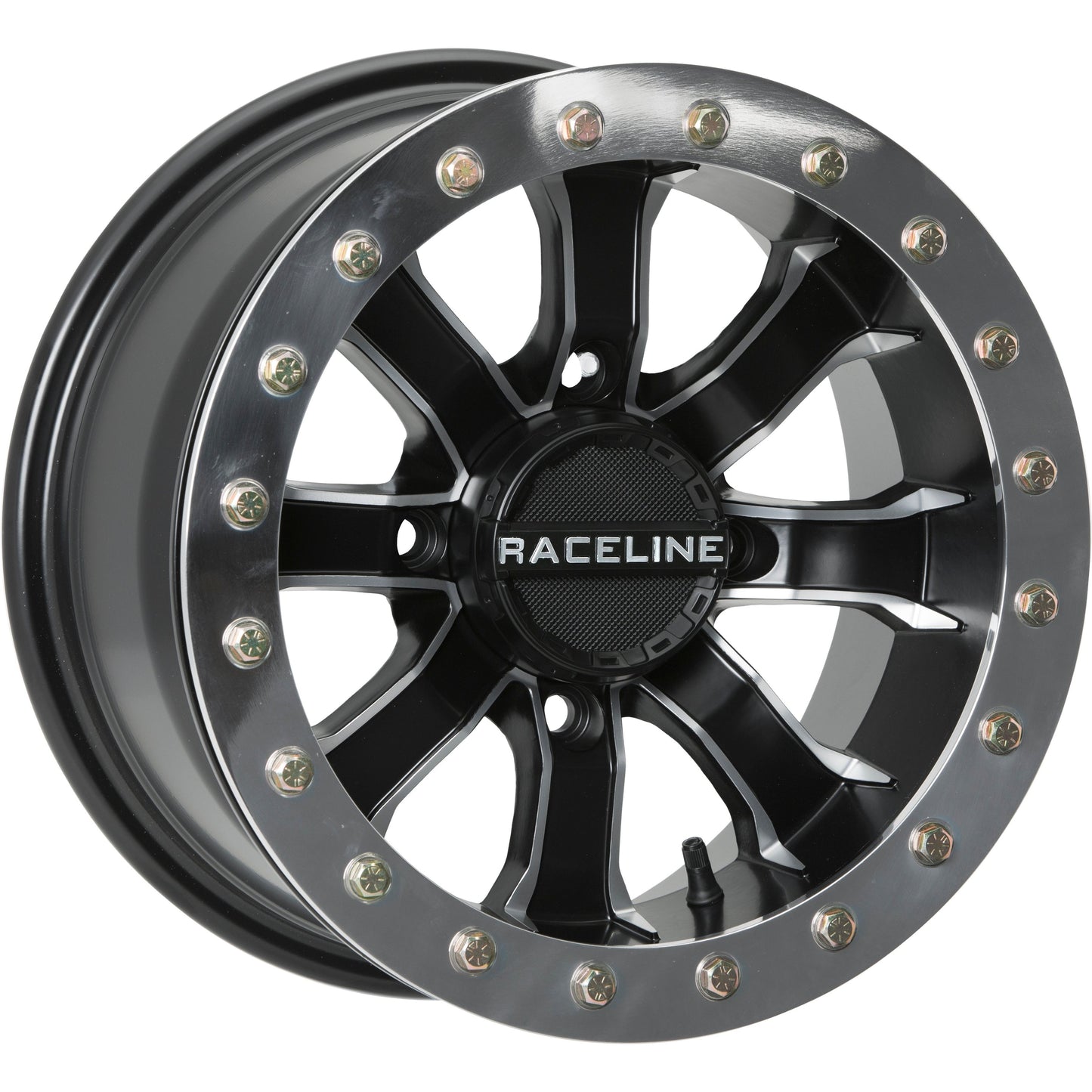Mamba Bdlk Wheel 14x8 4/110 4+4 (0mm) Blk/Machined